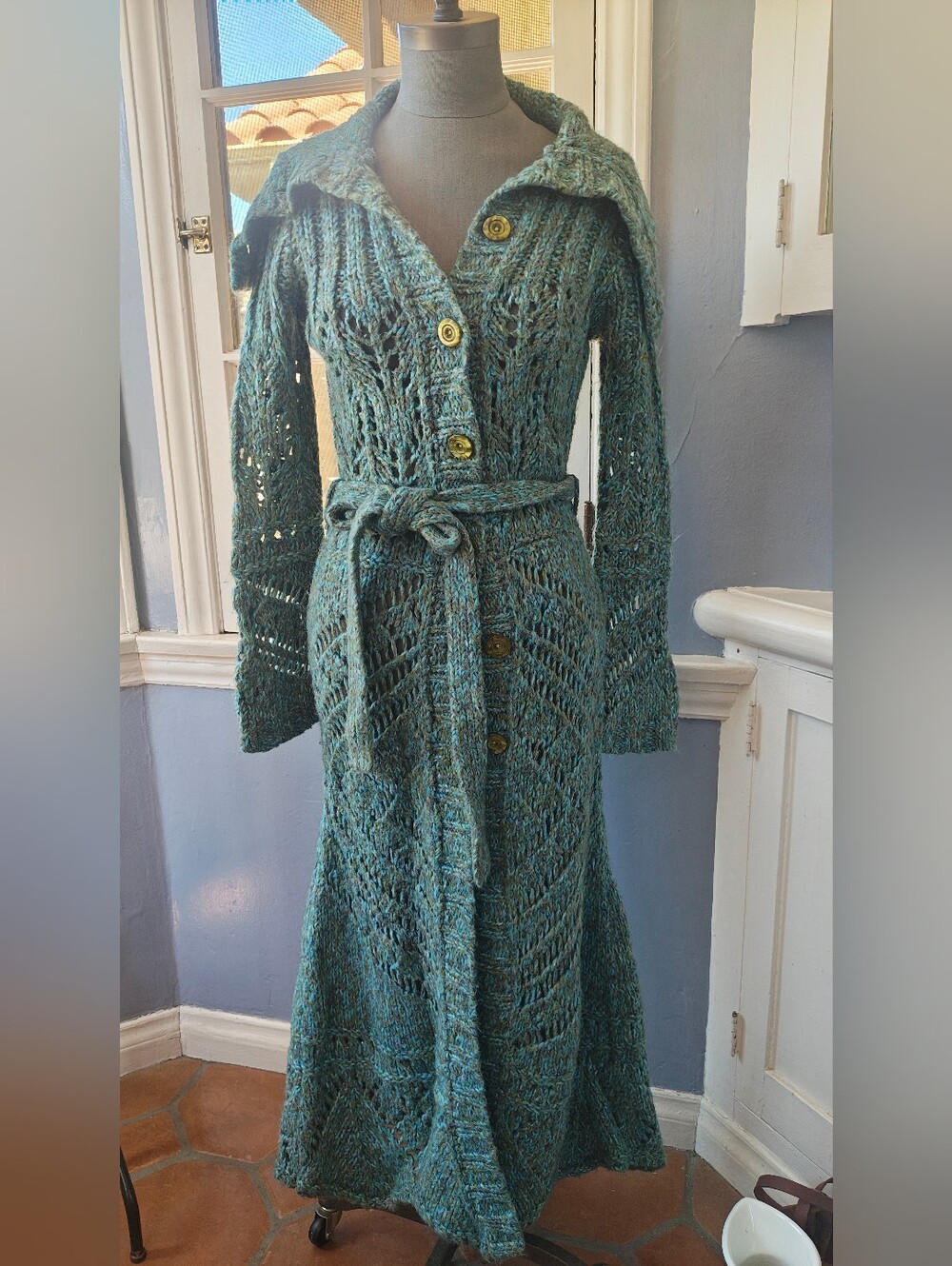 Free People Budapest Maxi Cardigan, Medium
